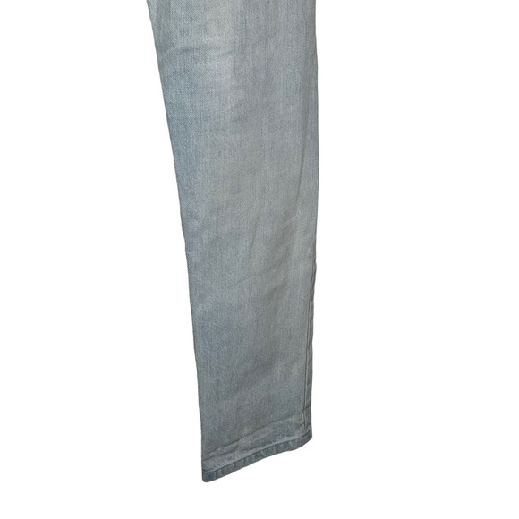 A.P.C. Women's Jeans Petite Standard Distressed Button Fly Slim Straight Leg 30 - Picture 6 of 11